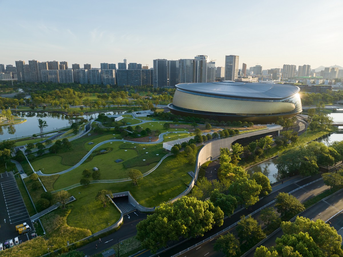 Hybrid Stadium Hangzhou, China building