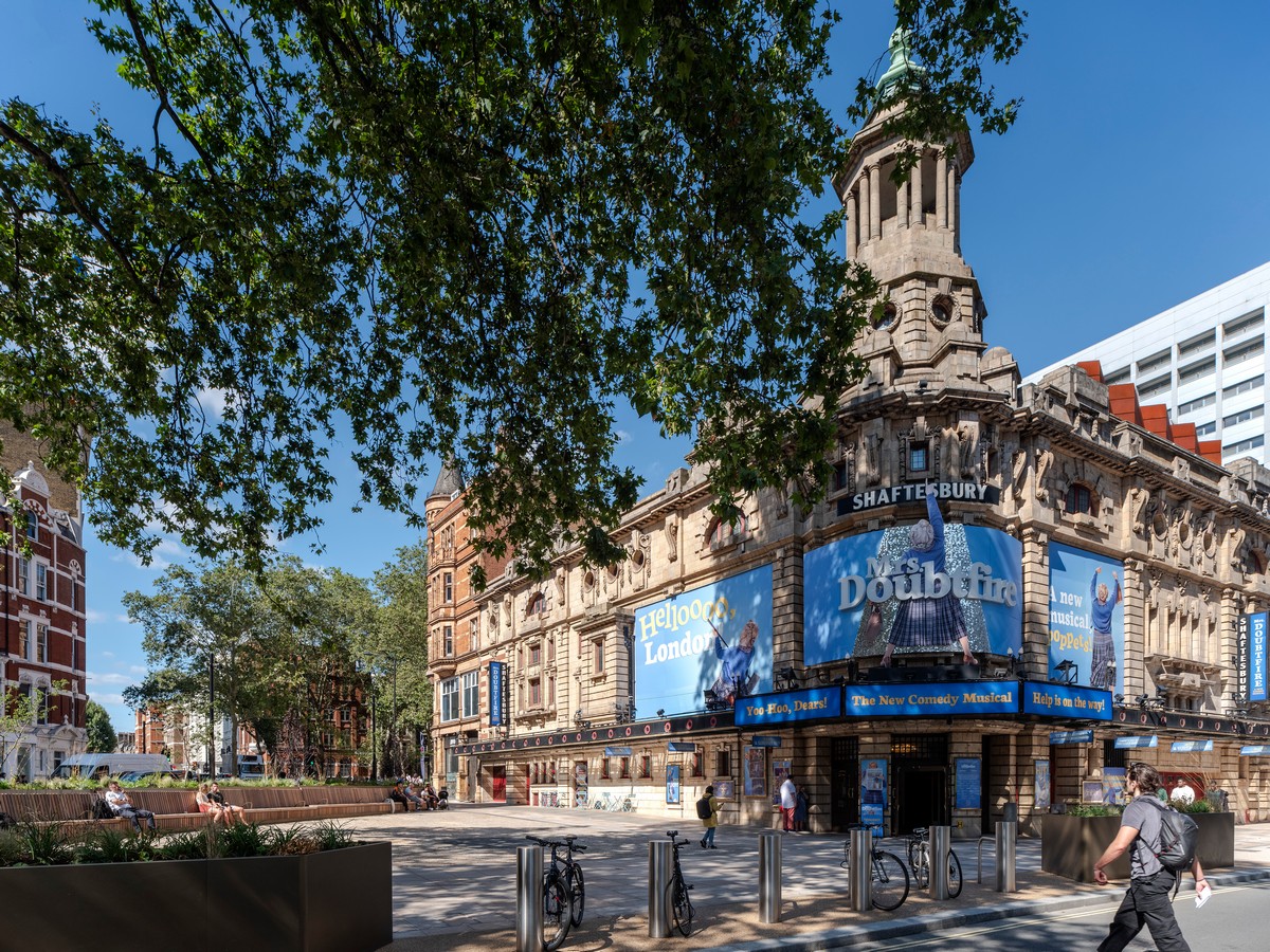 The Shaftesbury Theatre London building