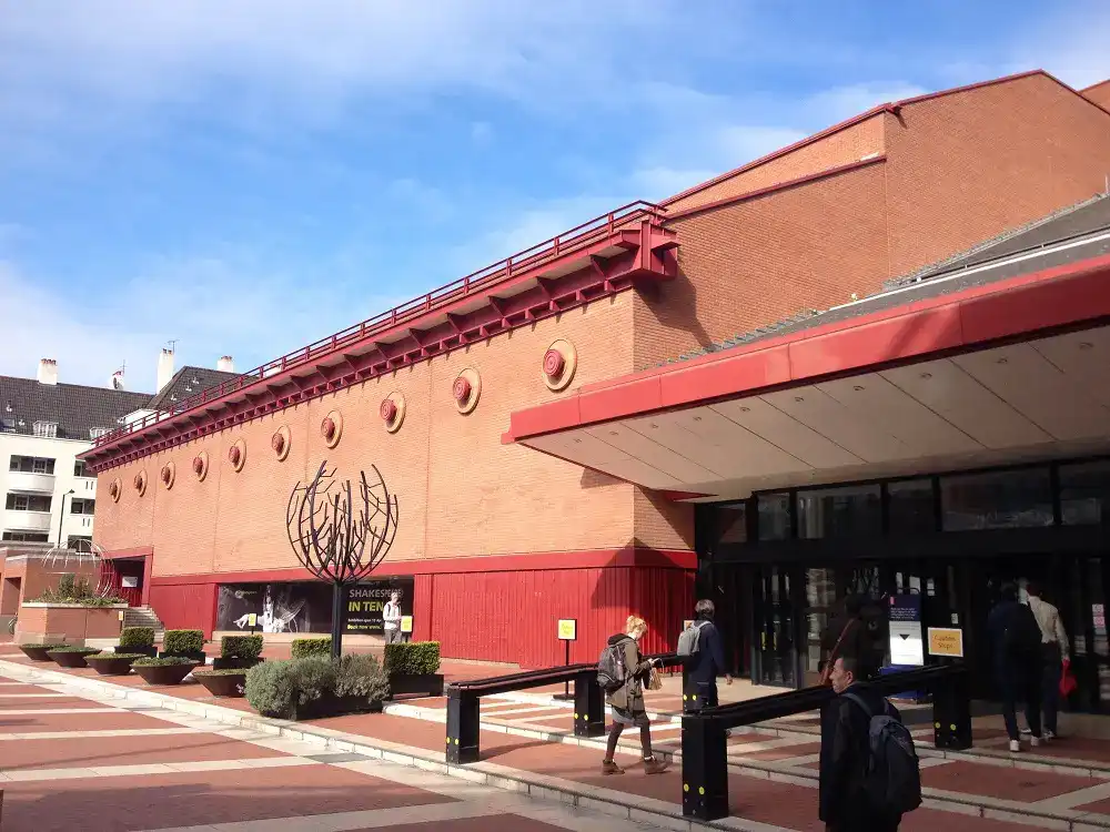 British Library building, London entry