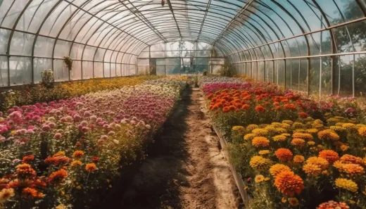 Types of greenhouse windows for gardening flowers