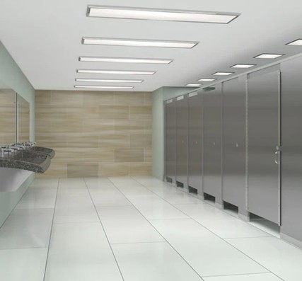 Commercial Property Stainless Steel Partitions