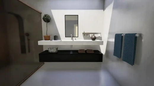 LVT flooring is the ideal choice for bathroom remodels