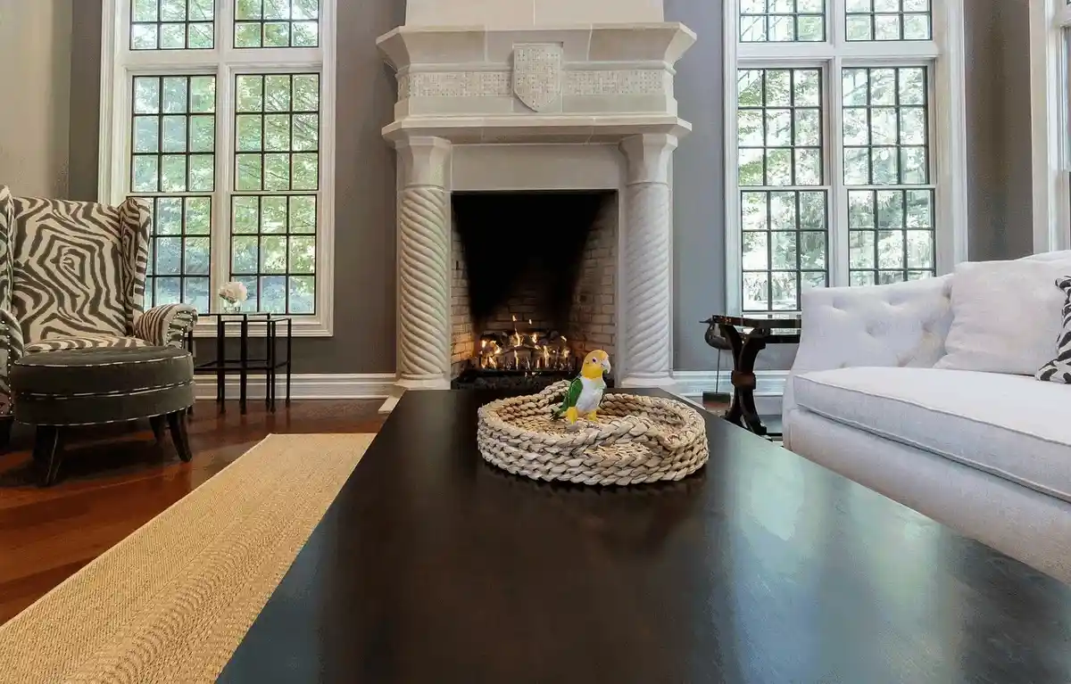 How to use ash logs in modern home
