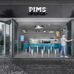 PIMS Tea Cafe Dubai, UAE interior design