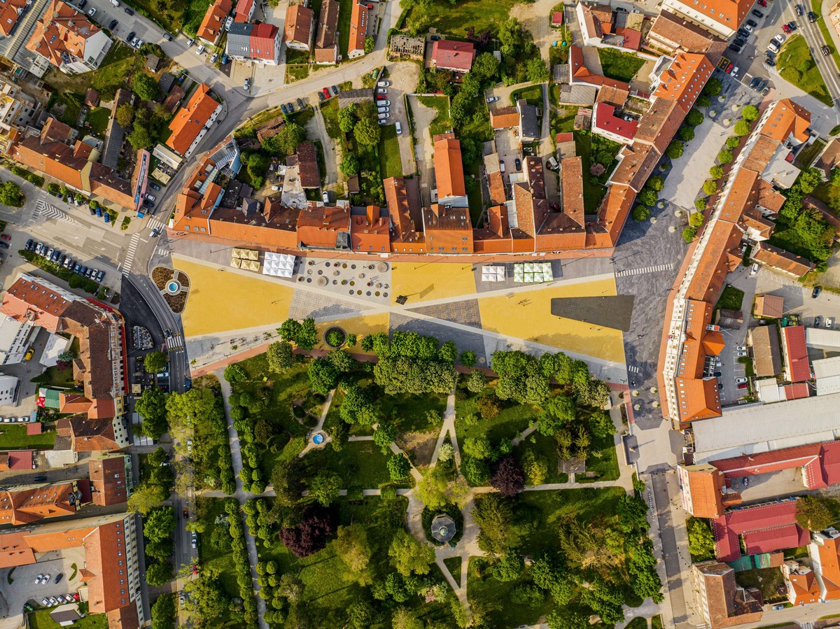 Project Squares in Koprivnica, North Croatia