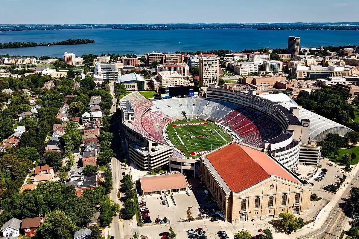 Madison, WI, USA stadium building