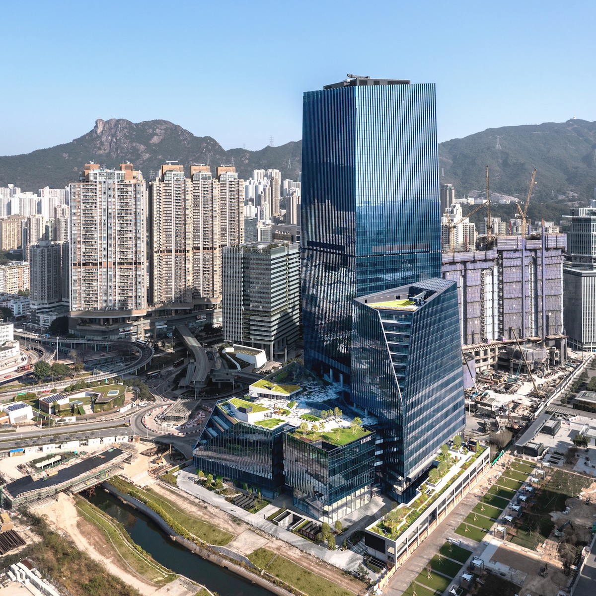 AIRSIDE office and retail development in East Kowloon