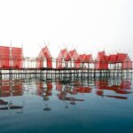Angsila Oyster Scaffolding Pavilion Chonburi Thailand
