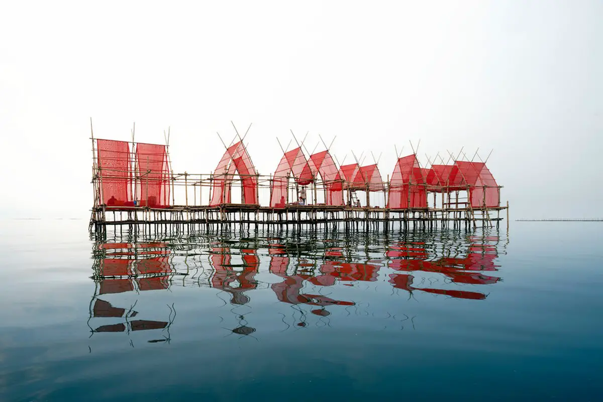 Angsila Oyster Scaffolding Pavilion Chonburi Thailand