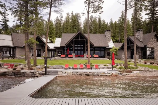 Knighthawk Lodge, Polson, Montana home