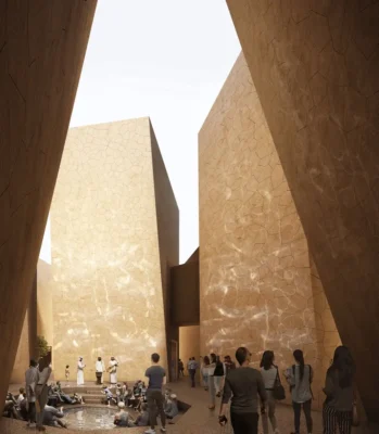KSA Pavilion at Expo 2025 Osaka, Japan building