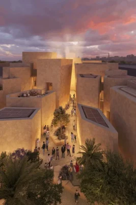 KSA Pavilion at Expo 2025 Osaka, Japan building