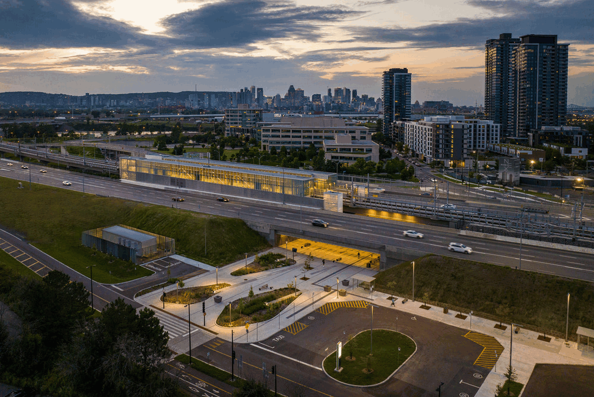 Réseau Express Métropolitain Stations Montreal Quebec