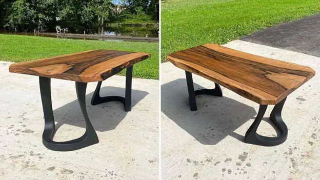 Sustainable materials for crafting coffee table legs