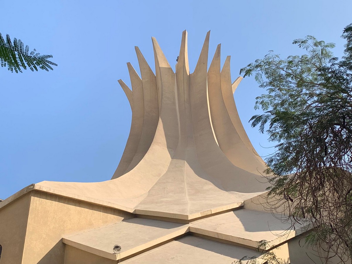 All Saints' Cathedral Cairo building crown