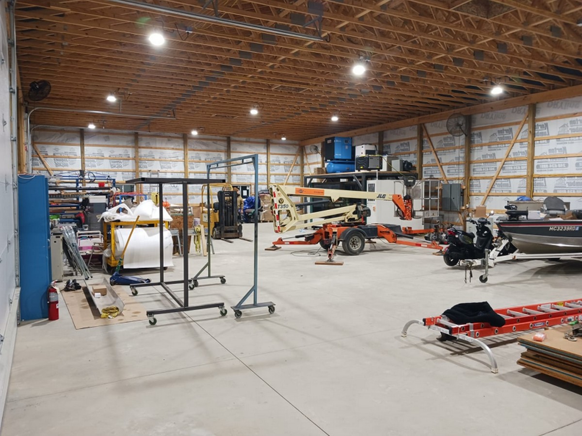 Brighten up your garage with LED lights
