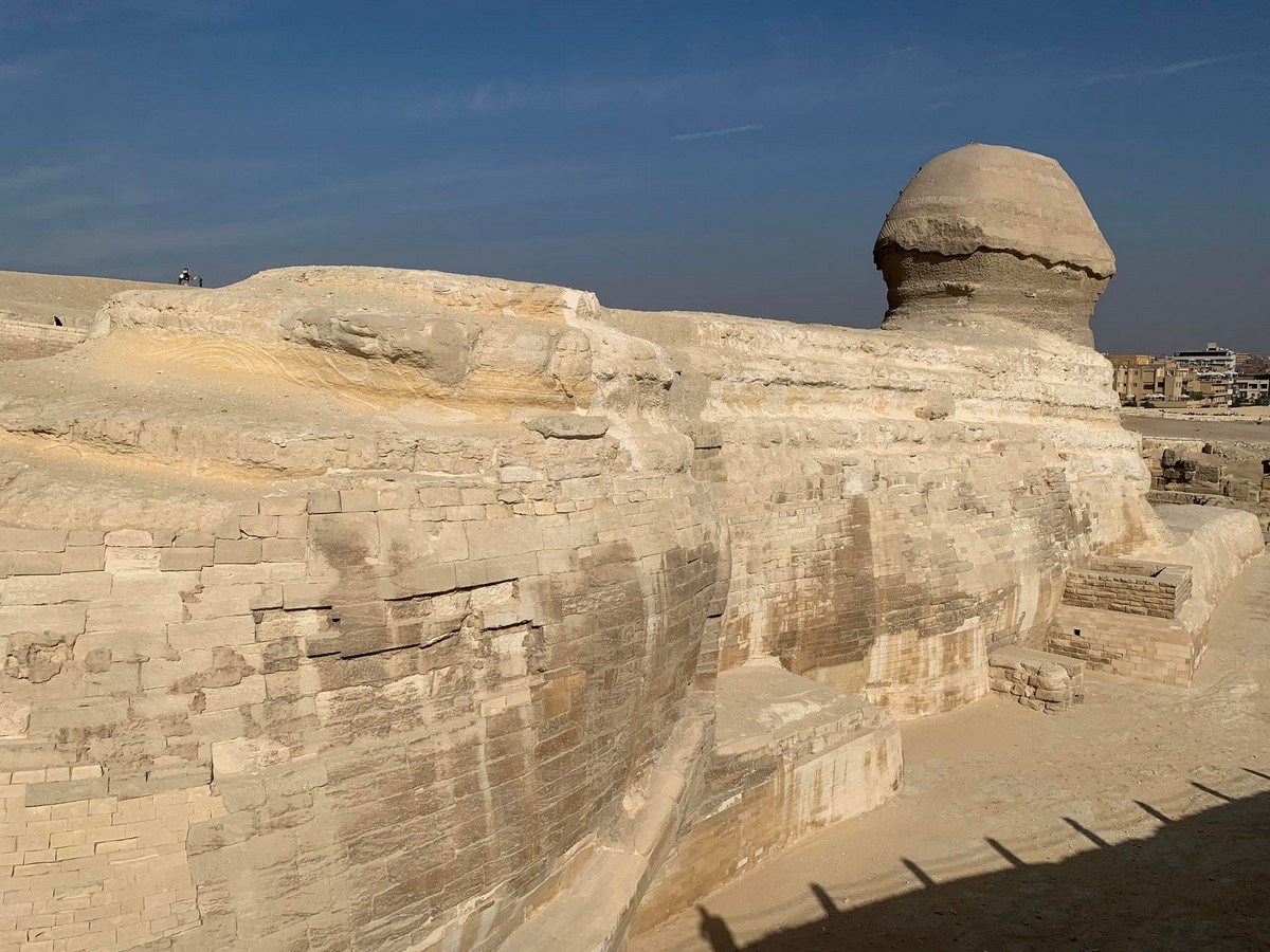 Great Sphinx of Giza back tail