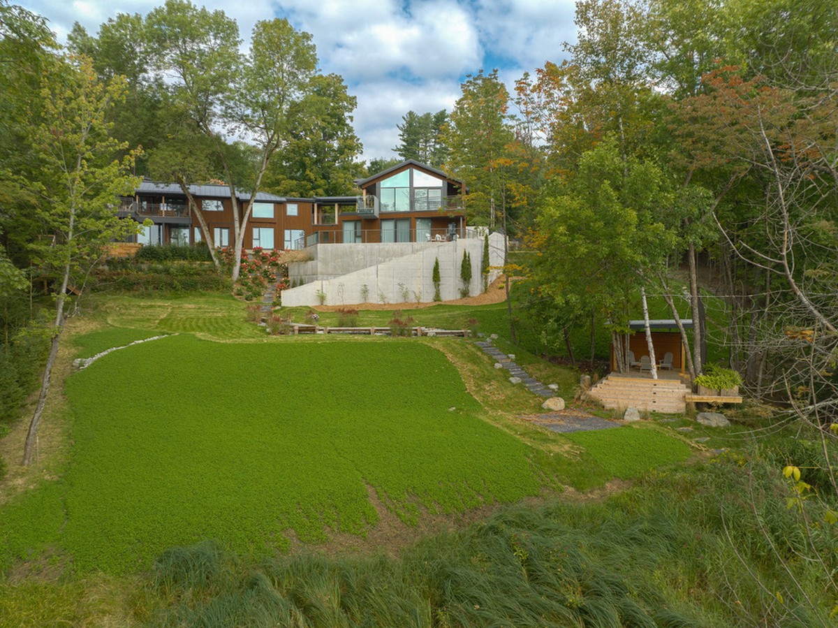 Hovey Residence, Québec, Canada house earchitect