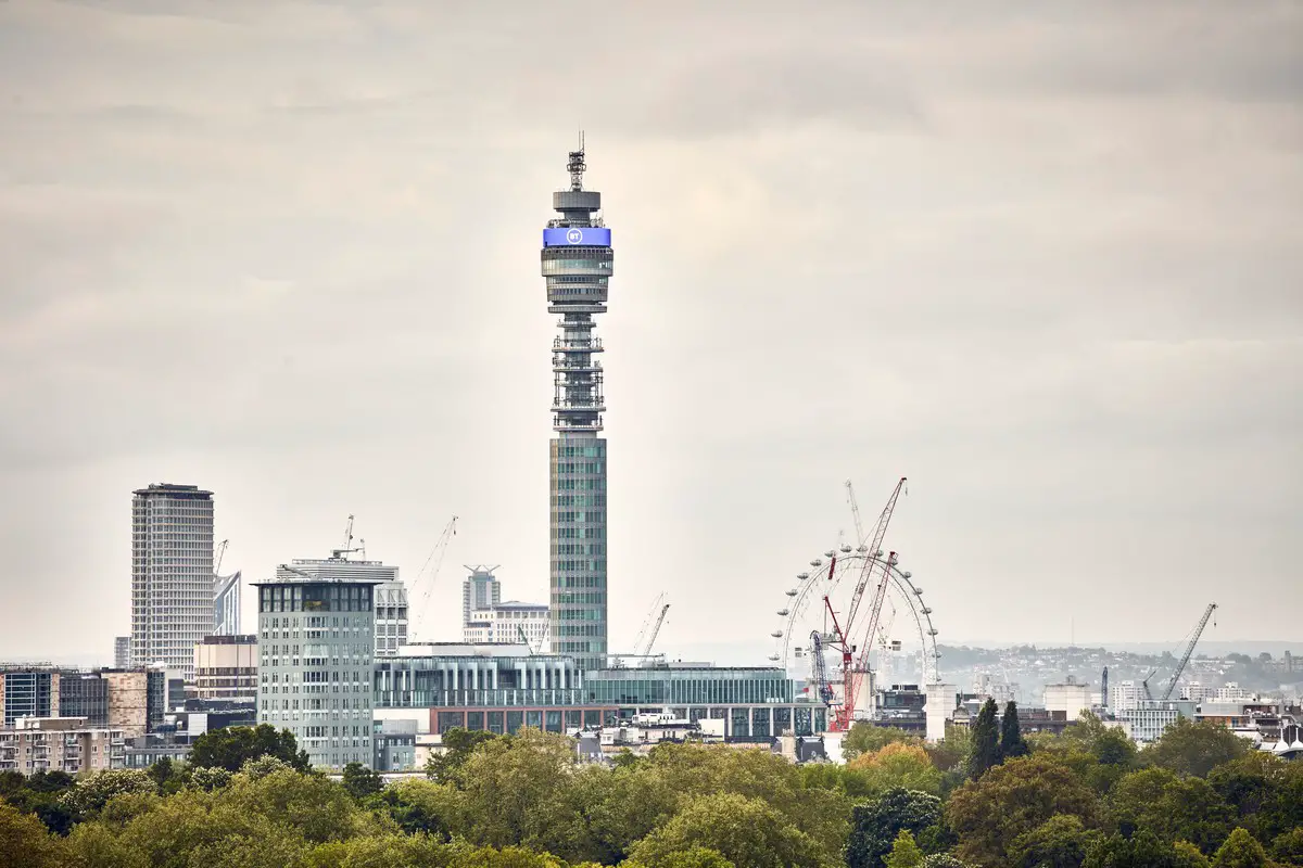 BT Tower London hotel building UK