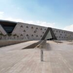 GEM Grand Egyptian Museum Giza building