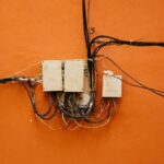 Run electrical wires in a finished wall