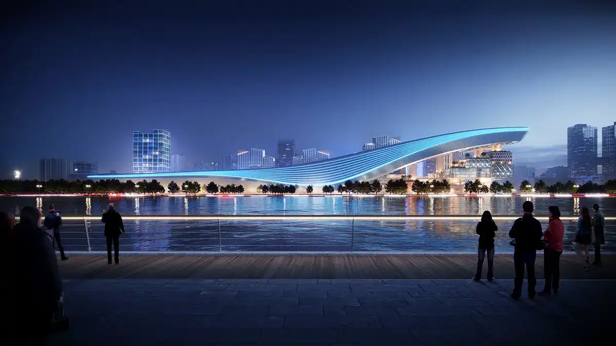 World’s Largest Indoor Ski Centre, Shenzhen building