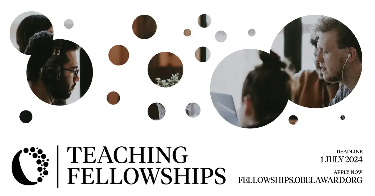 OBEL AWARD 2024 Teaching Fellowships