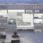 Tianjin Library building in China