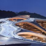 Trojena Ski Village in the Gulf of Aqaba