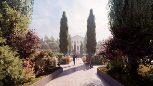 Anatolia College, Thessaloniki landscape design