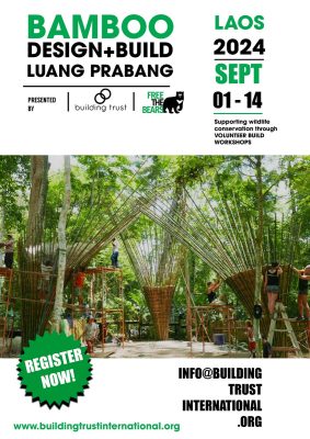 Bamboo Design + Build Workshop, Laos 2024