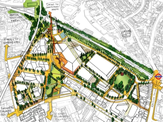 Camden Film Quarter, Kentish Town plans