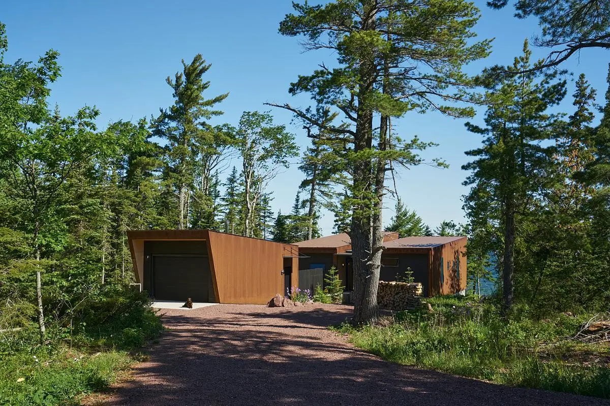 Copper Harbor House Lake Superior Michigan