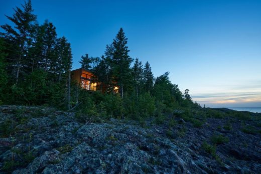 Copper Harbor House Lake Superior Michigan