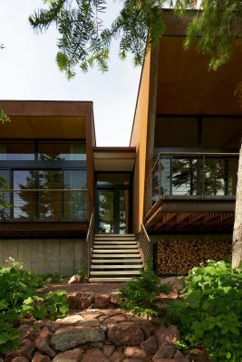 Copper Harbor House Lake Superior Michigan USA