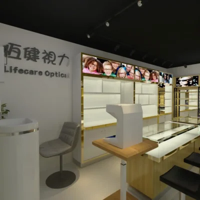 How to design an optical shop interior style