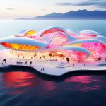Floating Glass Museum Venice Italy