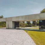 House with a Rock, Lodzkie, Poland property design
