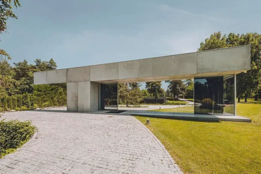 House with a Rock, Lodzkie, Poland property design