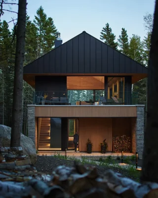 La Villa Luce Charlevoix Québec home