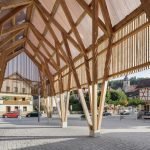 Marktstrasse Wooden Pavilion Mitwitz Bavaria