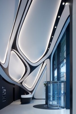 Masaryčka building Prague ZHA