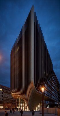 Masaryčka building Prague Zaha Hadid Architects