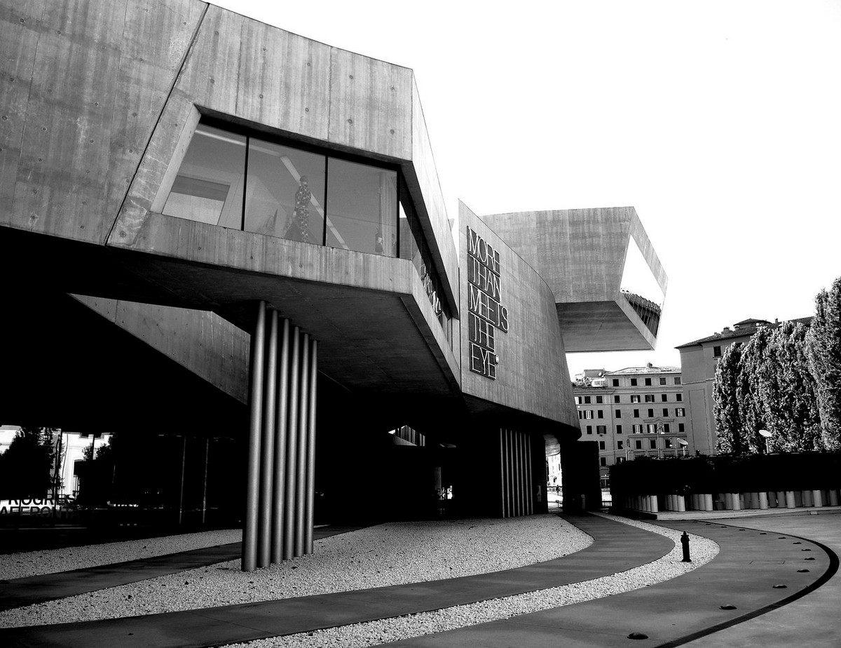 MAXXI building - Modern Architecture of Rome