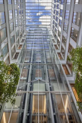 Radboudumc main building Nijmegen atrium