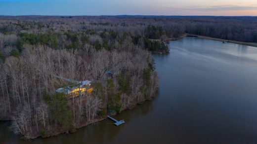 Wolf-Huang Lake House North Carolina