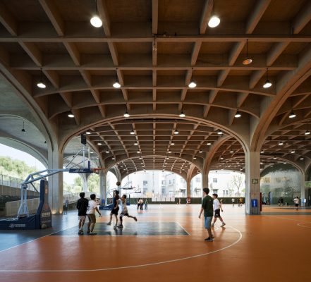 Indoor Sports Field of Shaoxing University China