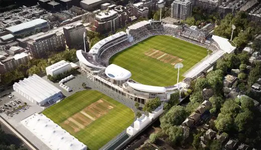 Lord’s Cricket Ground aerial photo