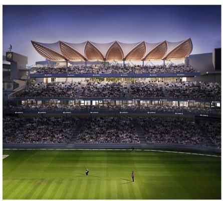 Lord’s Cricket Ground Tavern and Allen stands building