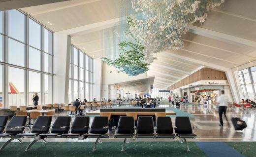PDX Terminal and Concourse E Extension Portland USA